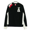 ARCHIVIO アルチビオ ウール混 ニットセーター ブラック系 36 【中古】ゴルフウェア レディース
