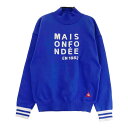 LE COQ GOLF ルコックゴルフ ハイネックニットセーター ブルー系 M 【中古】ゴルフウェア レディース