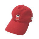 PICONE CLUB ピッコーネクラブ キャップ レッド系 【中古】ゴルフウェア