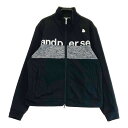 AND PER SE アンパスィ トラックジャケット ブラック系 L 【中古】ゴルフウェア レディース