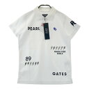 PEARLY GATES パーリーゲイツ 2022年 2260606 半袖ポロシャツ カノコ生地 ホワイト系 0 【中古】ゴルフウェア レディース