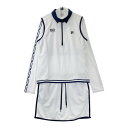 FILA GOLF フィラゴルフ ワンピース ホワイト系 M 【中古】ゴルフウェア レディース
