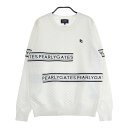PEARLY GATES パーリーゲイツ 2024年モデル ニットセーター チェッカー柄 ホワイト系 0 【中古】ゴルフウェア レディース