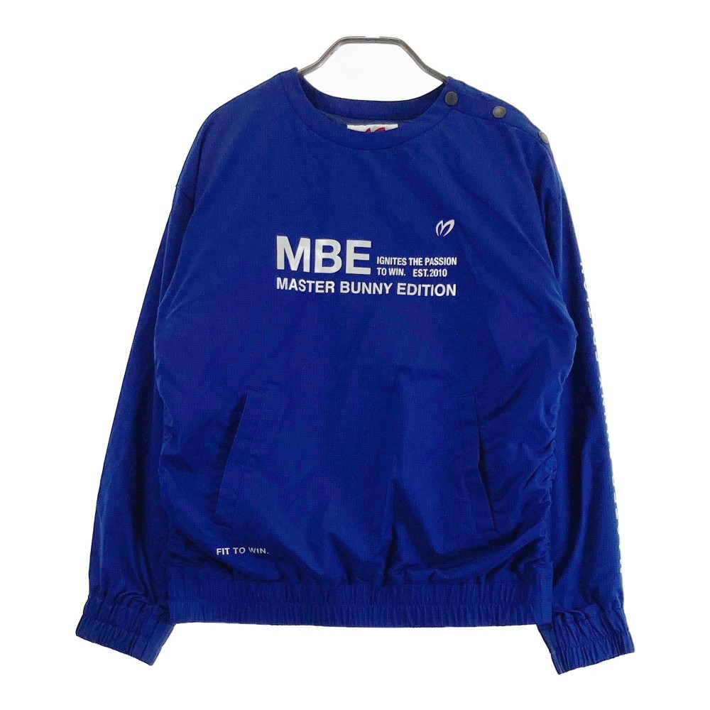 MASTER BUNNY EDITION マスターバニーエディション 2023年モデル 長袖ブルゾン スニードジャック 総柄 ブルー系 0 【中古】ゴルフウェア レディース