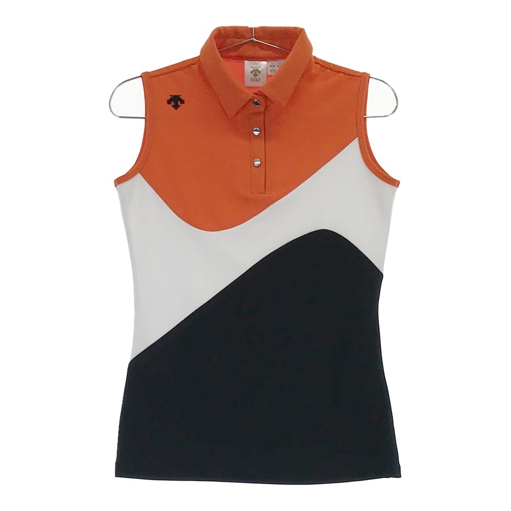 商品管理番号 240101429853 ブランド DESCENTE GOLF デサントゴルフ アイテム ノースリーブポロシャツ モデル・品番 表記サイズ S 実寸 肩幅：32.5cm / 身幅：42cm / 着丈：59.5cm 素材 写真をご参照ください。 状態 B 襟に汚れが見受けられます 付属品 状態評価ランク 説明 N 新品同様の商品 S 未使用 A 未使用に近い A- 目立った傷や汚れなし B やや傷や汚れあり B- 傷や汚れあり C 使用感または目立つ傷や汚れがある商品 D ジャンク品　