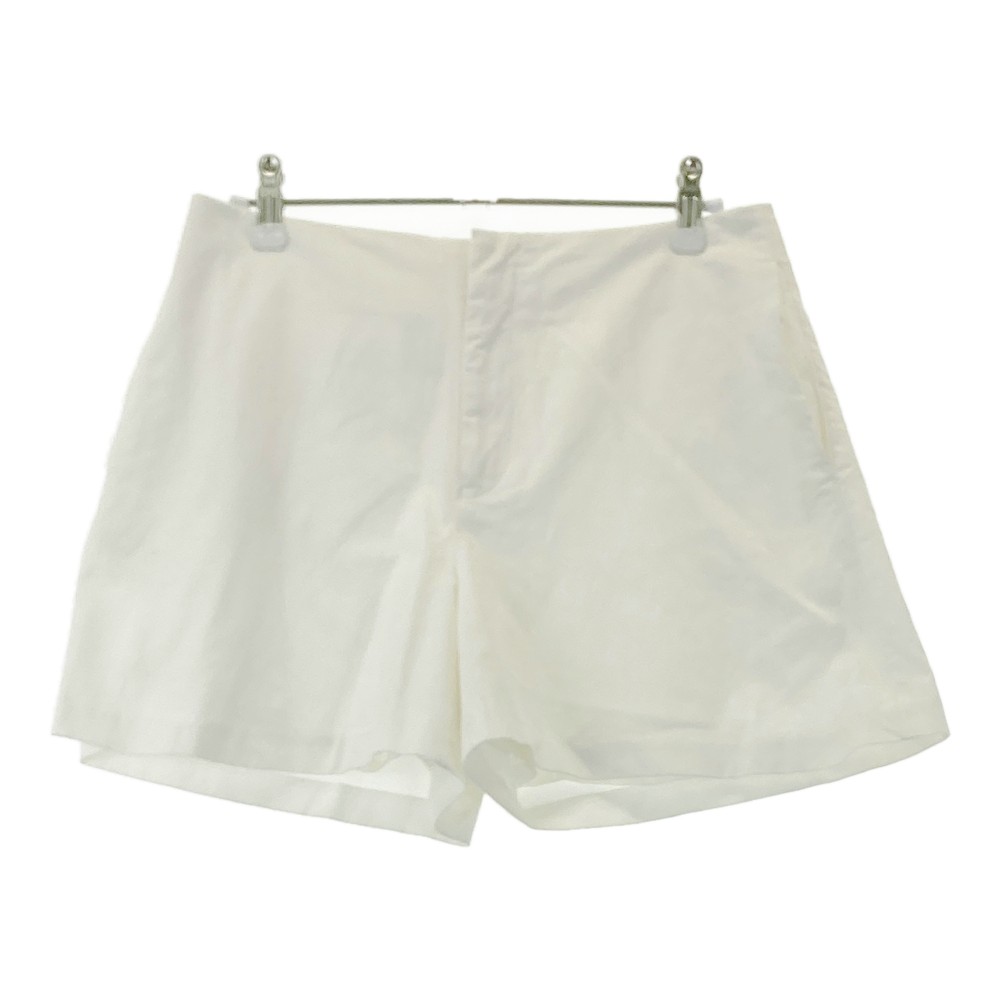 JUN&ROPE ジュン アンド ロペ キュロットパンツ ホワイト系 L 【中古】ゴルフウェア レディース