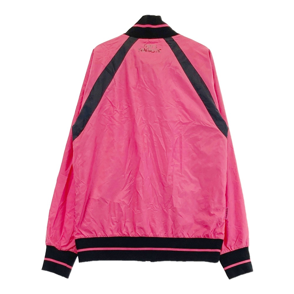 LE COQ GOLF ルコックゴルフ ジップジャケット 裏メッシュ ピンク系 L 【中古】ゴルフウェア レディース