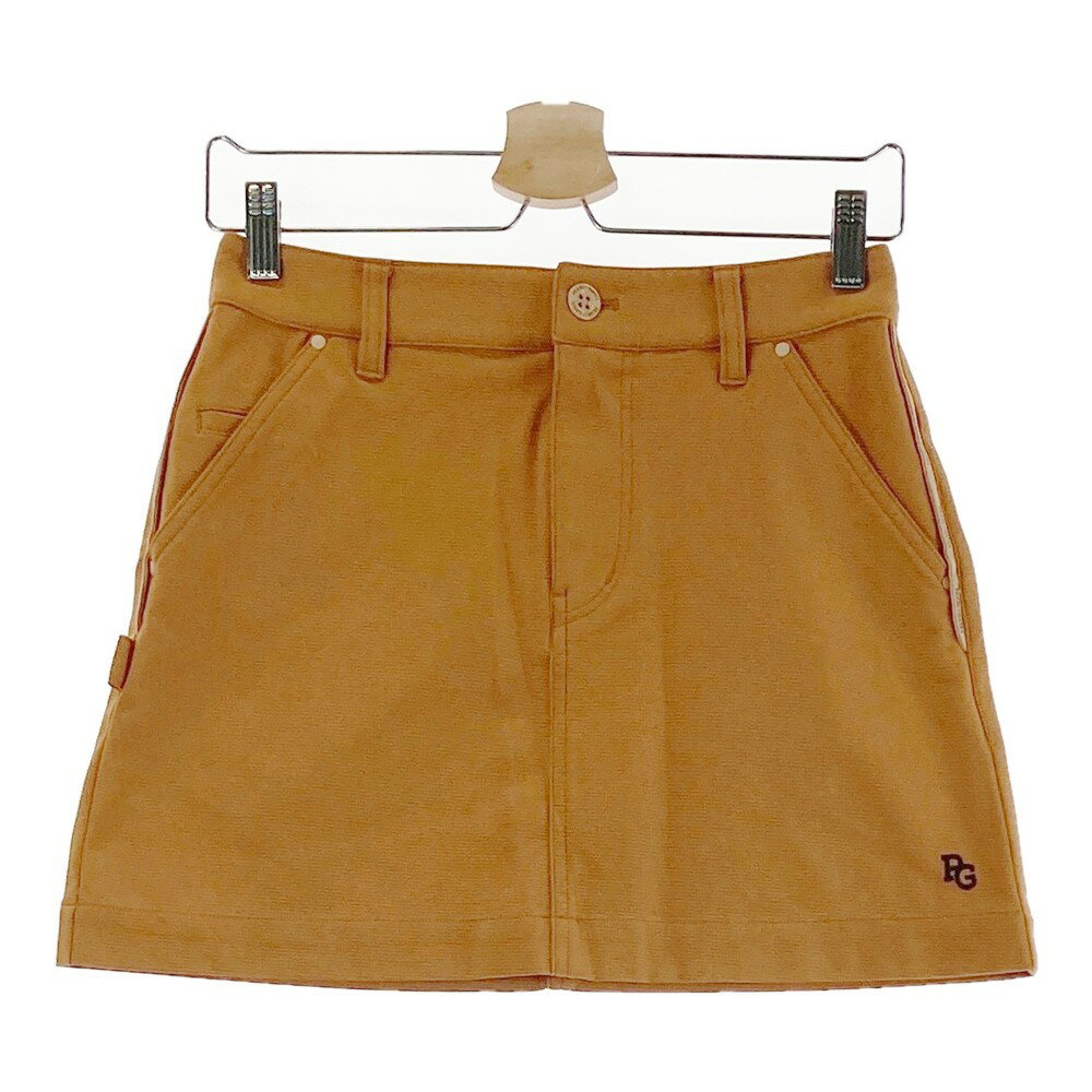 PEARLY GATES パーリーゲイツ スカート ベージュ系 0 【中古】ゴルフウェア レディース