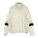 NEW BALANCE GOLF ニューバランス タートルネック 長袖ニットセーター ホワイト系 1 【中古】ゴルフウェア レディース