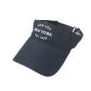 NEW ERA ニューエラ サンバイザー ネイビー系 【中古】ゴルフウェア