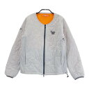 BEAMS GOLF ビームスゴルフ 中綿ジャケット グレー系 M 【中古】ゴルフウェア レディース