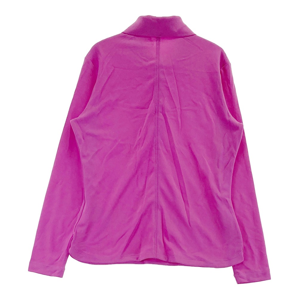 NIKE GOLF ナイキゴルフ 長袖ポロシャツ パープル系 L 【中古】ゴルフウェア レディース