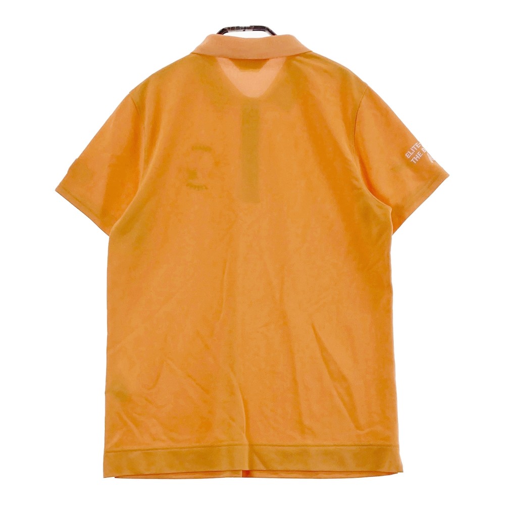 ADABAT アダバット 半袖ポロシャツ オレンジ系 40 【中古】ゴルフウェア レディース