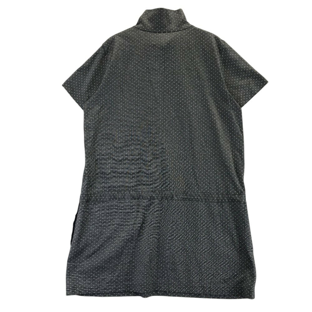Noisy Noisy ノイジーノイジー 半袖Tシャツ チュニック丈 ドット柄 グレー系 42 【中古】ゴルフウェア レディース