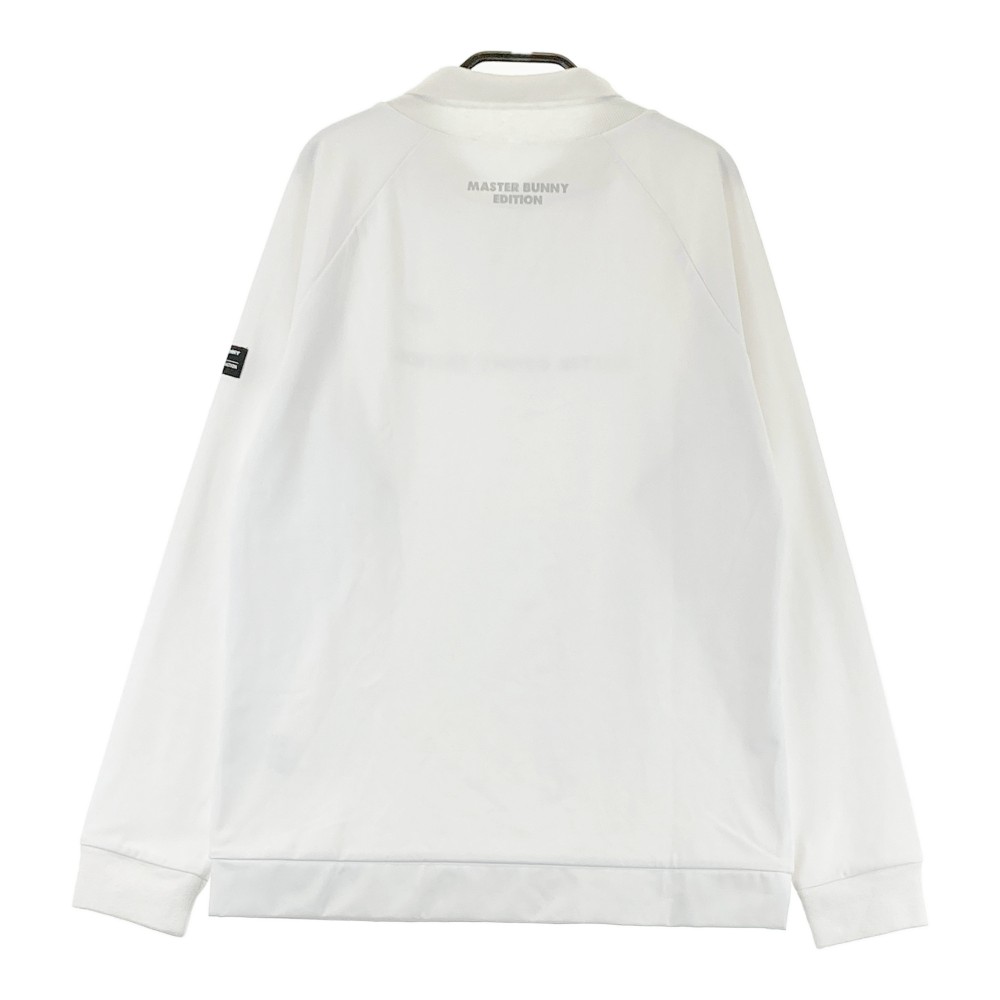 MASTER BUNNY EDITION マスターバニーエディション 裏起毛 襟付 長袖Tシャツ ホワイト系 1 【中古】ゴルフウェア レディース