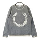 LANVIN SPORT ランバン スポール ニット セーター グレー系 38 【中古】ゴルフウェア レディース