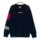 ADIDAS GOLF アディダスゴルフ U31462 ニットセーター ネイビー系 M 【中古】ゴルフウェア レディース