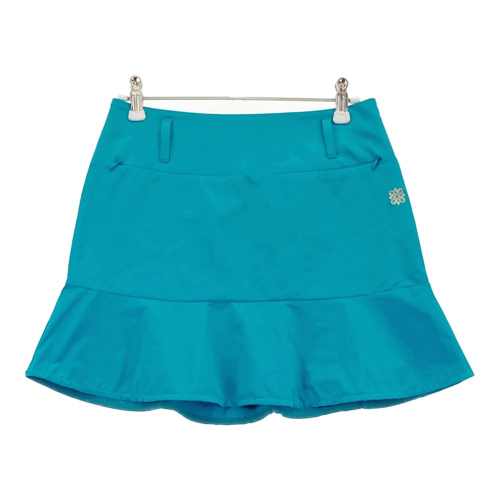 ST ANDREWS セントアンドリュース ストレッチ スカート グリーン系 SS 【中古】ゴルフウェア レディース