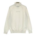 PING ピン タートルネック ニットセーター ホワイト系 L 【中古】ゴルフウェア レディース