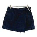 BEAMS GOLF ビームスゴルフ コーデュロイキュロットパンツ ネイビー系 XS 【中古】ゴルフウェア レディース