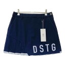 DESCENTE GOLF デサントゴルフ スカート ネイビー系 L 【中古】ゴルフウェア レディース(4)