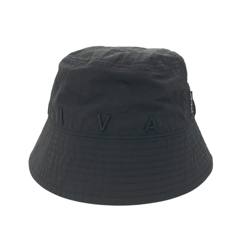 VIVA HEART ビバハート バケットハット ブラック系 99 【中古】ゴルフウェア