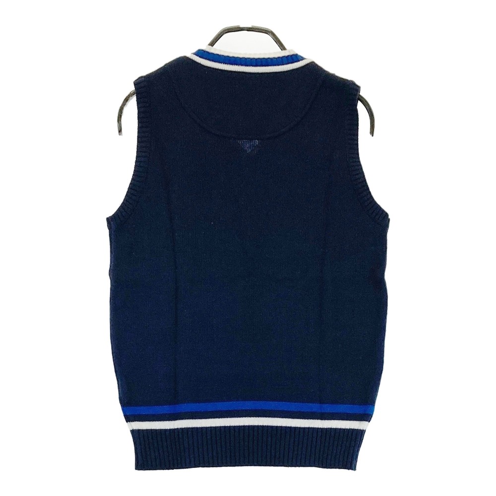 CALLAWAY キャロウェイ ニットベスト ネイビー系 S 【中古】ゴルフウェア レディース