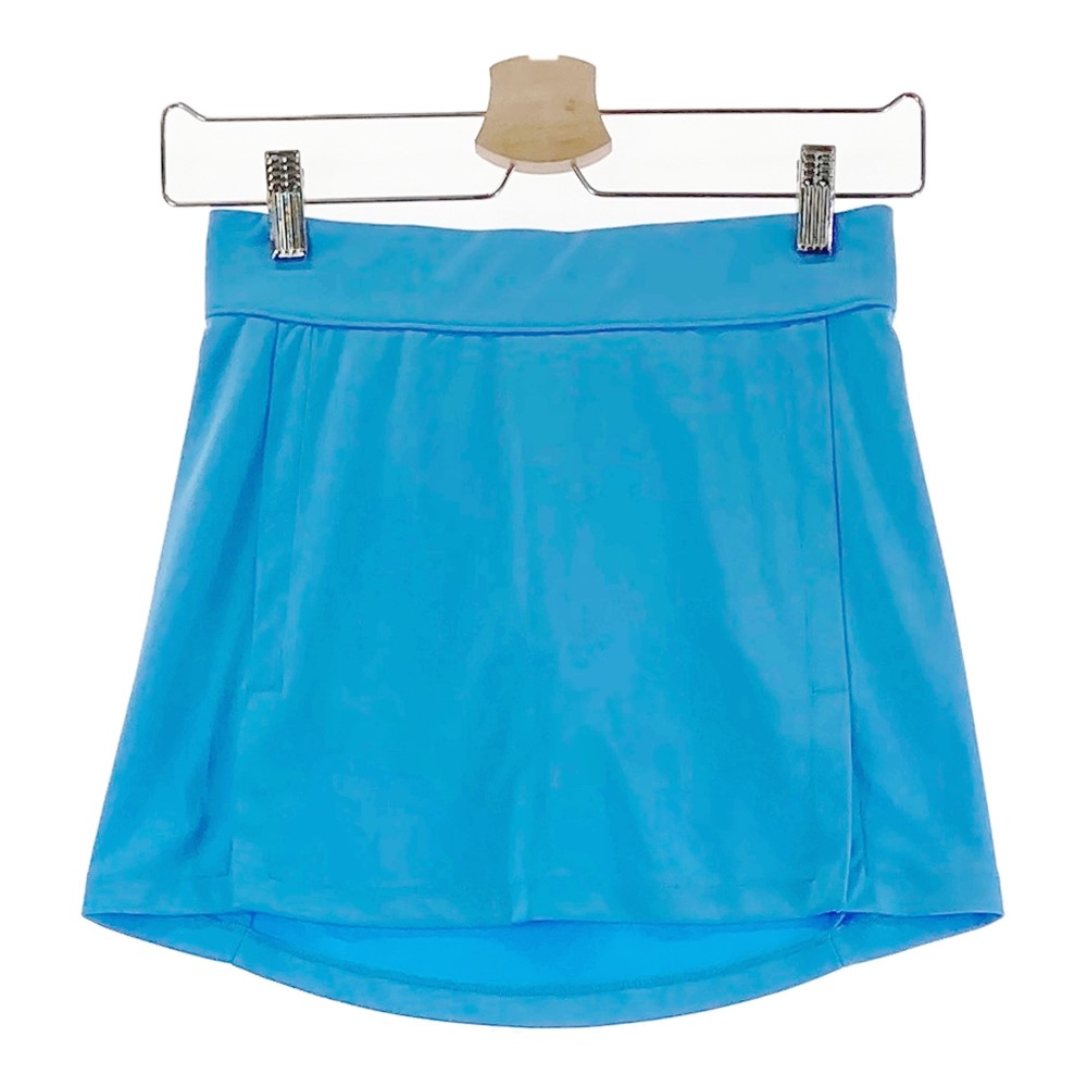 J.LINDEBERG ジェイリンドバーグ インナー付 スカート ブルー系 XS 【中古】ゴルフウェア レディース