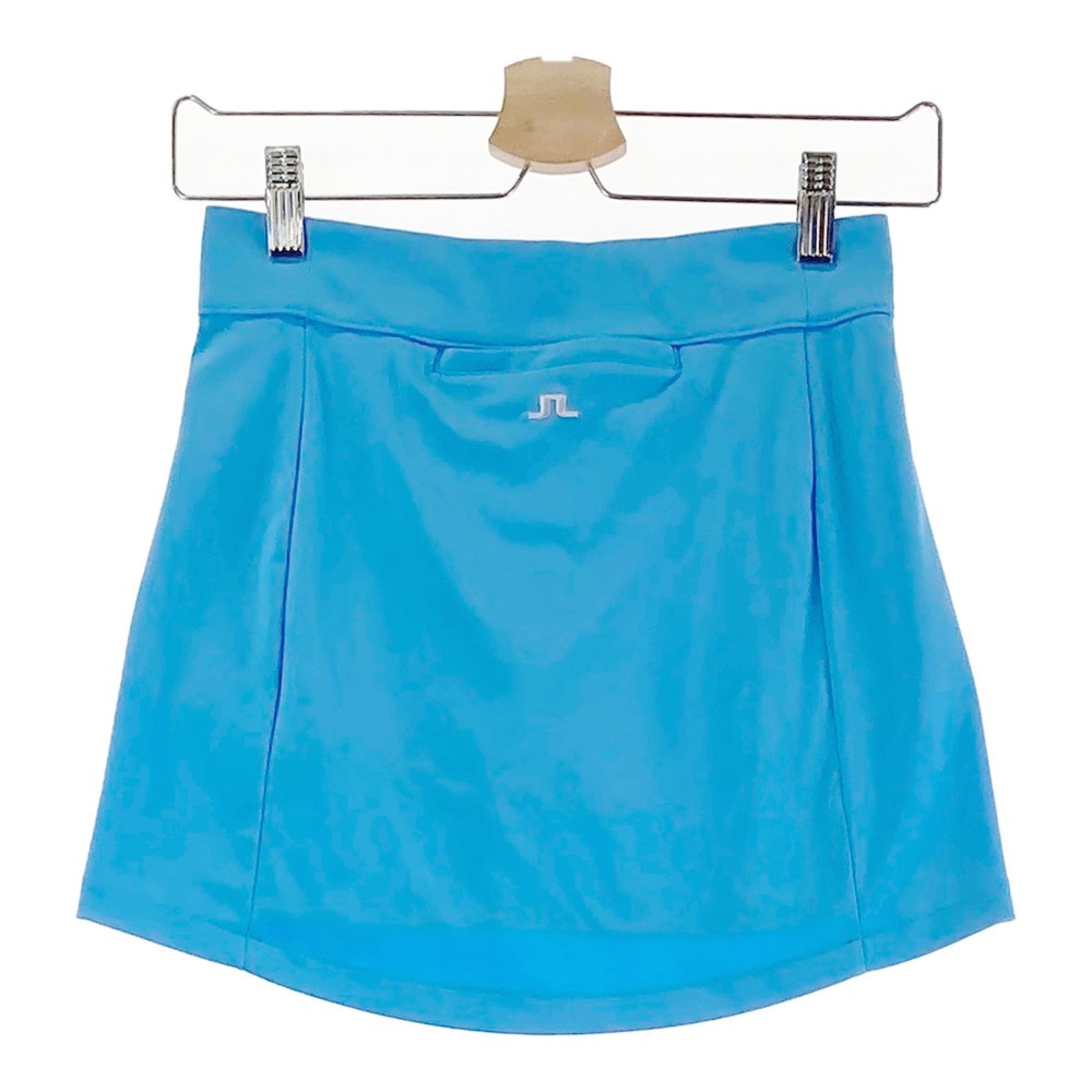 J.LINDEBERG ジェイリンドバーグ インナー付 スカート ブルー系 XS 【中古】ゴルフウェア レディース