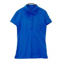 NIKE GOLF ナイキゴルフ 半袖ポロシャツ ブルー系 XS 【中古】ゴルフウェア レディース