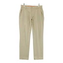 23区GOLF ニジュウサンクゴルフ ロングパンツ ベージュ系 74 【中古】ゴルフウェア レディース