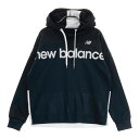 NEW BALANCE GOLF ニューバランス 2024年モデル ロゴプリントパーカー ブラック系 2 【中古】ゴルフウェア レディース