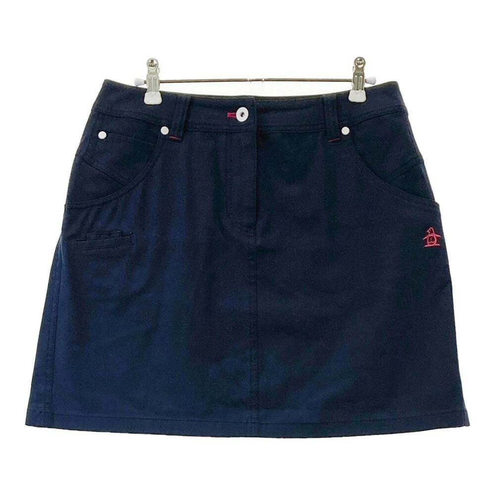 MUNSING WEAR マンシングウェア ストレッチスカート ネイビー系 11 【中古】ゴルフウェア レディース