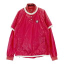 ADABAT アダバット インナー付 リバーシブルジャケット ピンク系 38 【中古】ゴルフウェア レディース