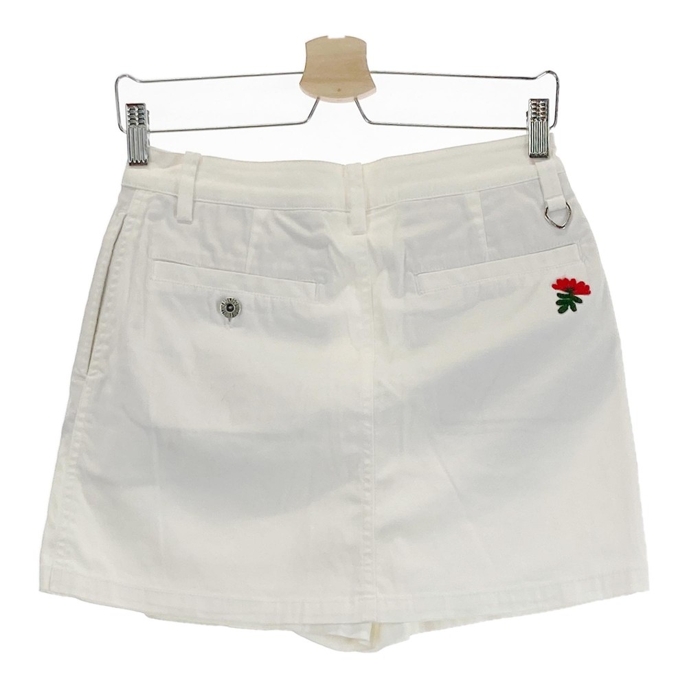 MASTER BUNNY EDITION マスターバニーエディション インナー付きスカート ホワイト系 0 【中古】ゴルフウェア レディース