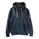 PEARLY GATES パーリーゲイツ ジップパーカー グレー系 0 【中古】ゴルフウェア レディース