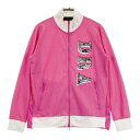 DANCE WITH DRAGON ダンスウィズドラゴン ジップジャケット ピンク系 2 【中古】ゴルフウェア レディース