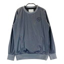EPICURE エピキュール 裏メッシュ 長袖ブルゾン 総柄 グレー系 M 【中古】ゴルフウェア レディース