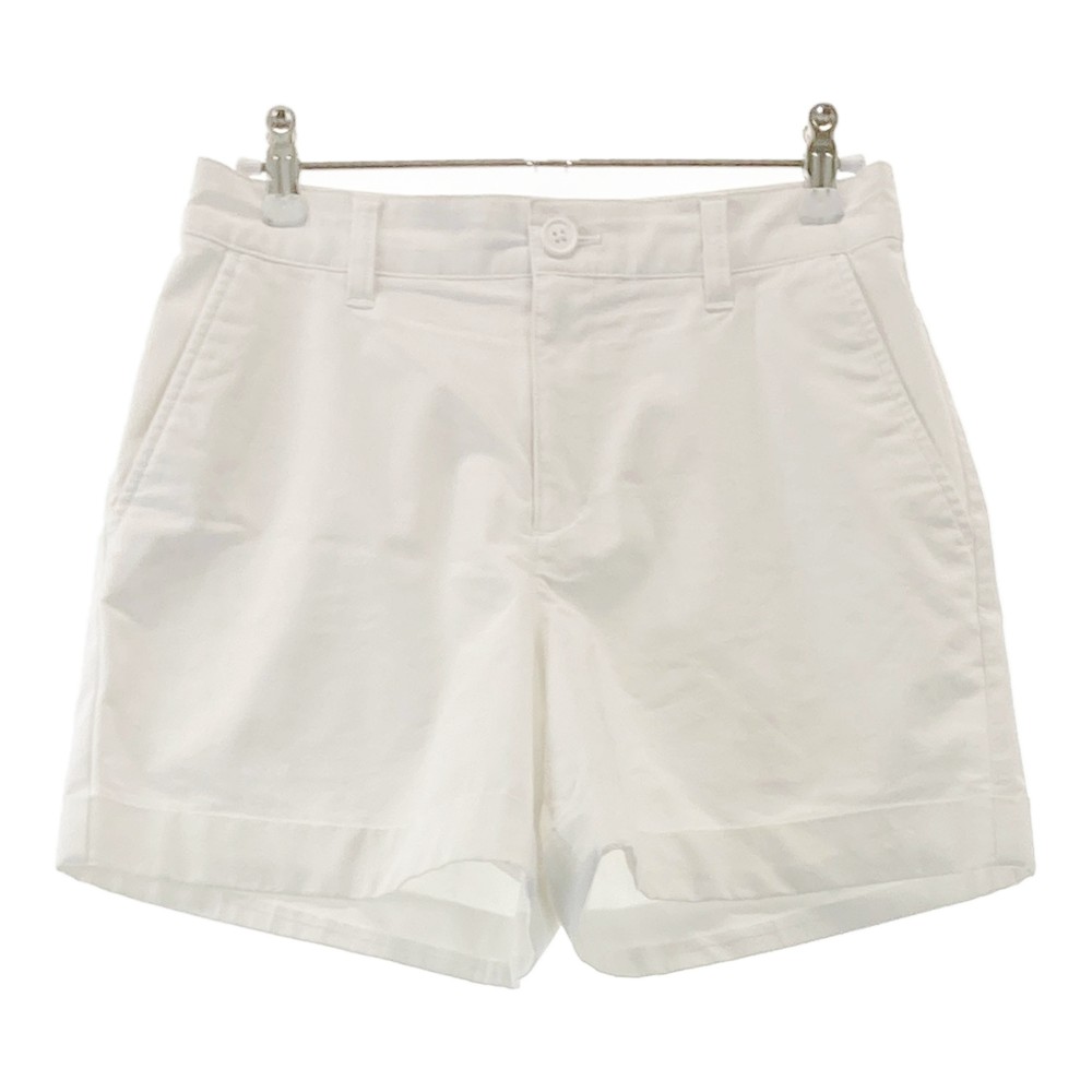 BEAMS GOLF ビームスゴルフ 2023年モデル ショートパンツ ホワイト系 S 【中古】ゴルフウェア レディース