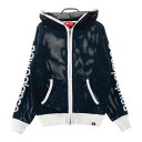 NEW BALANCE GOLF ニューバランス ジップパーカー ジャケット メッシュニット ブラック系 1 【中古】ゴルフウェア レディース