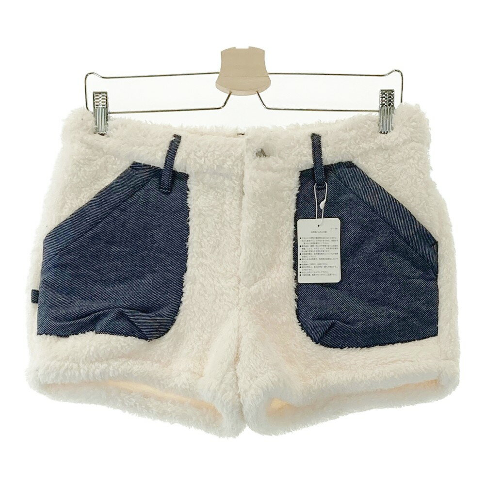 JACK BUNNY ジャックバニー ボアショートパンツ ホワイト系 1 【中古】ゴルフウェア レディース