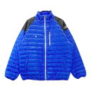 LE COQ GOLF ルコックゴルフ 中綿ジャケット ブルー系 3L 【中古】ゴルフウェア レディース