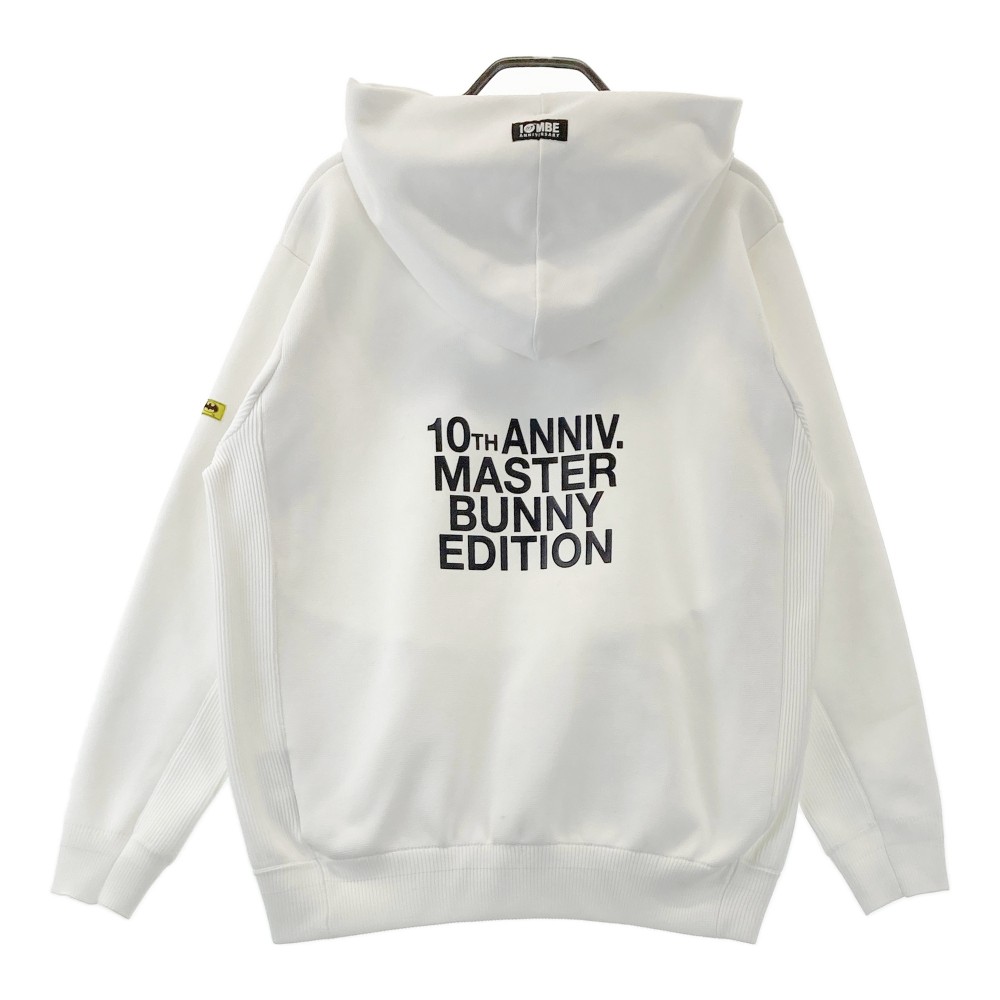 MASTER BUNNY EDITION マスターバニーエディション BATMAN バットマン 10周年 ニットパーカー ホワイト系 0 【中古】ゴルフウェア レディース
