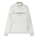 ST ANDREWS セントアンドリュース 2024年 長袖ハイネックTシャツ ホワイト系 S 【中古】ゴルフウェア レディース