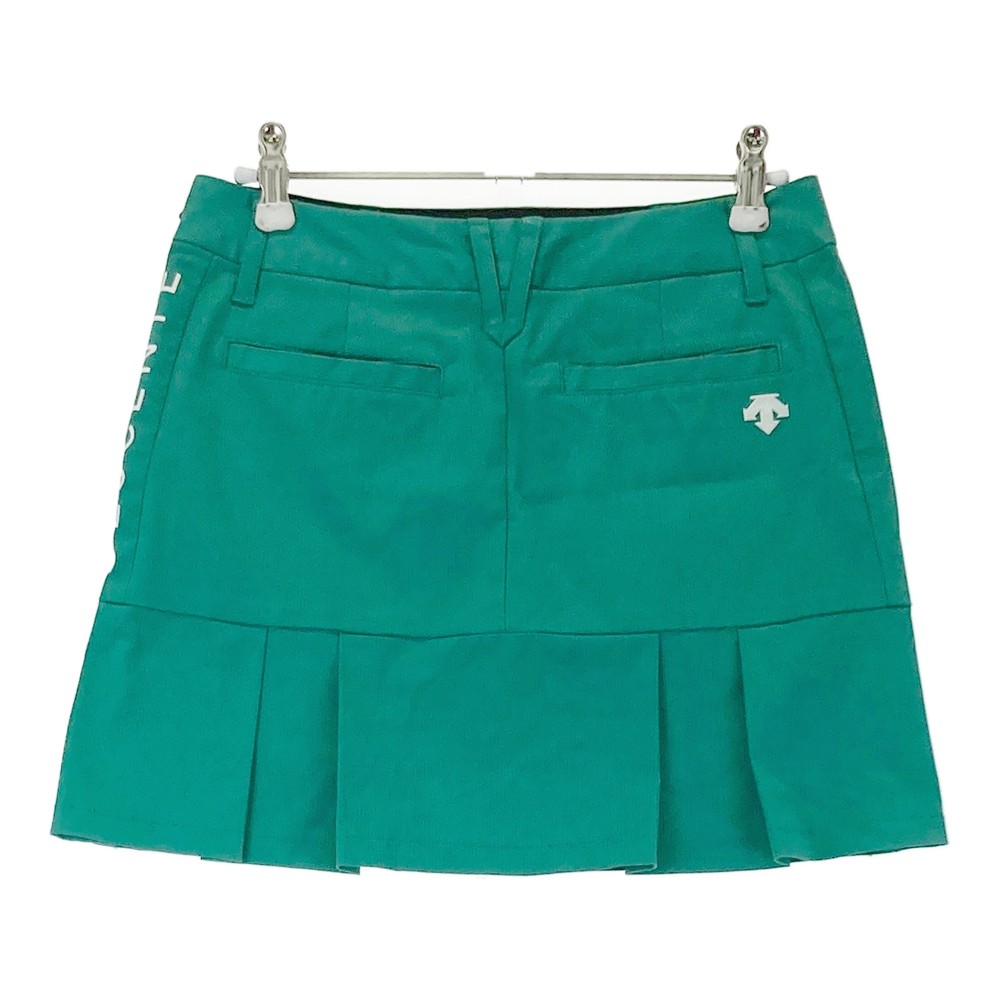 DESCENTE GOLF デサントゴルフ DGWPJE00 ストレッチ スカート グリーン系 S 【中古】ゴルフウェア レディース