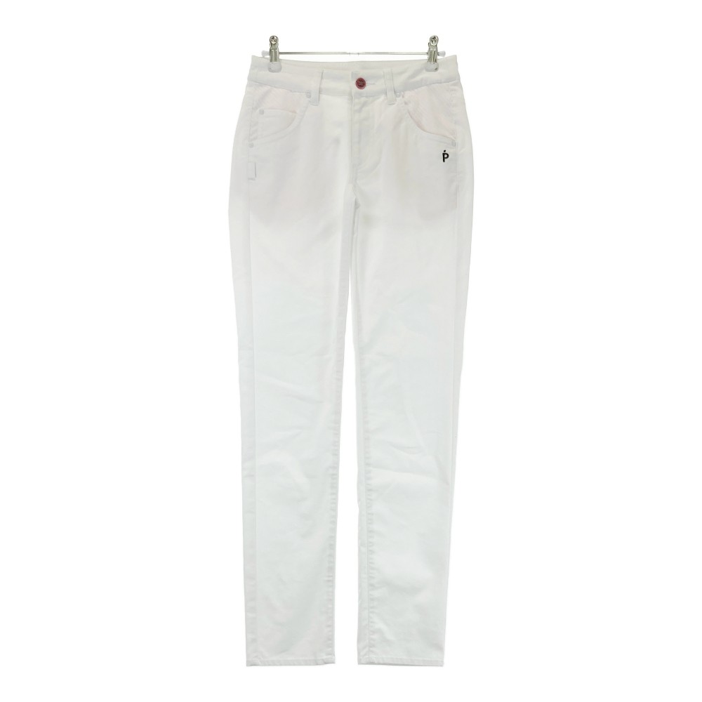 PEARLY GATES パーリーゲイツ 2023年 パンツ ホワイト系 00 【中古】ゴルフウェア レディース