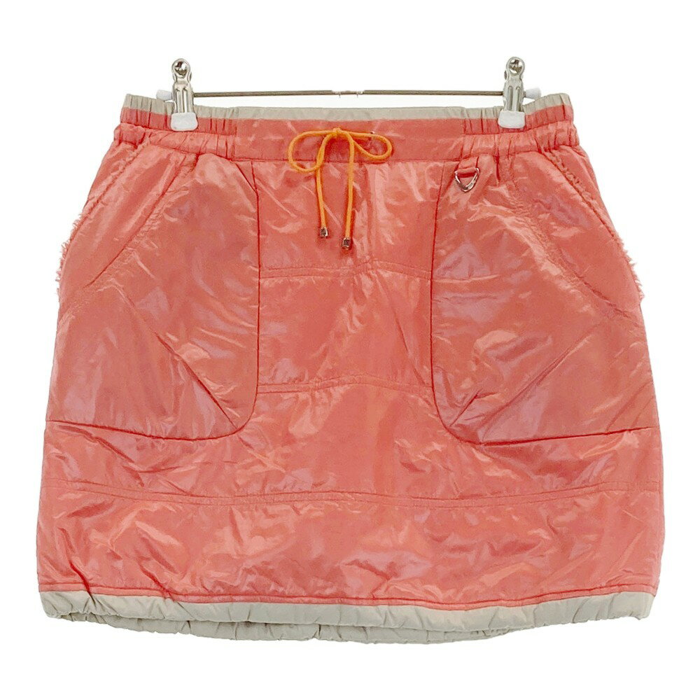 ADABAT アダバット リバーシブル中綿スカート ピンク系 38 【中古】ゴルフウェア レディース