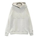 ADIDAS GOLF アディダスゴルフ 長袖パーカー ホワイト系 L 【中古】ゴルフウェア レディース