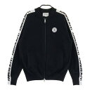 JACK BUNNY ジャックバニー フルジップニットジャケット ブラック系 0 【中古】ゴルフウェア レディース