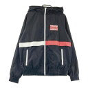 DOCUS ドゥーカス フード付 ジップジャケット ブラック系 L 【中古】ゴルフウェア レディース